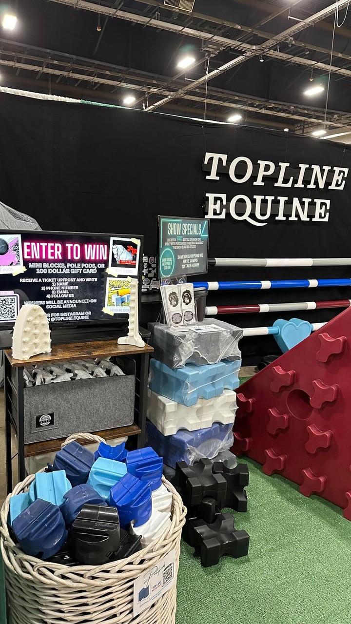 🐴 Jumping for joy at the Horse World Expo! We’ve brought the jumps to you! As the North American distributors of Polyjumps, we’re thrilled to showcase these incredible jumps right here at our booth. Come feel the excitement and explore the innovation firsthand. We’re here to elevate your equestrian experience! 🌟 #HorseWorldExpo #Polyjumps #EquestrianLife