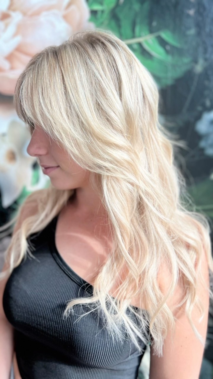 My lovely Barbie❤️ Hier eine Haarverlängerung mit Tressen von @youyouhair @newflagpro #blond #blondhair #extensions #newlook #newhair #hairstyle #hairlove