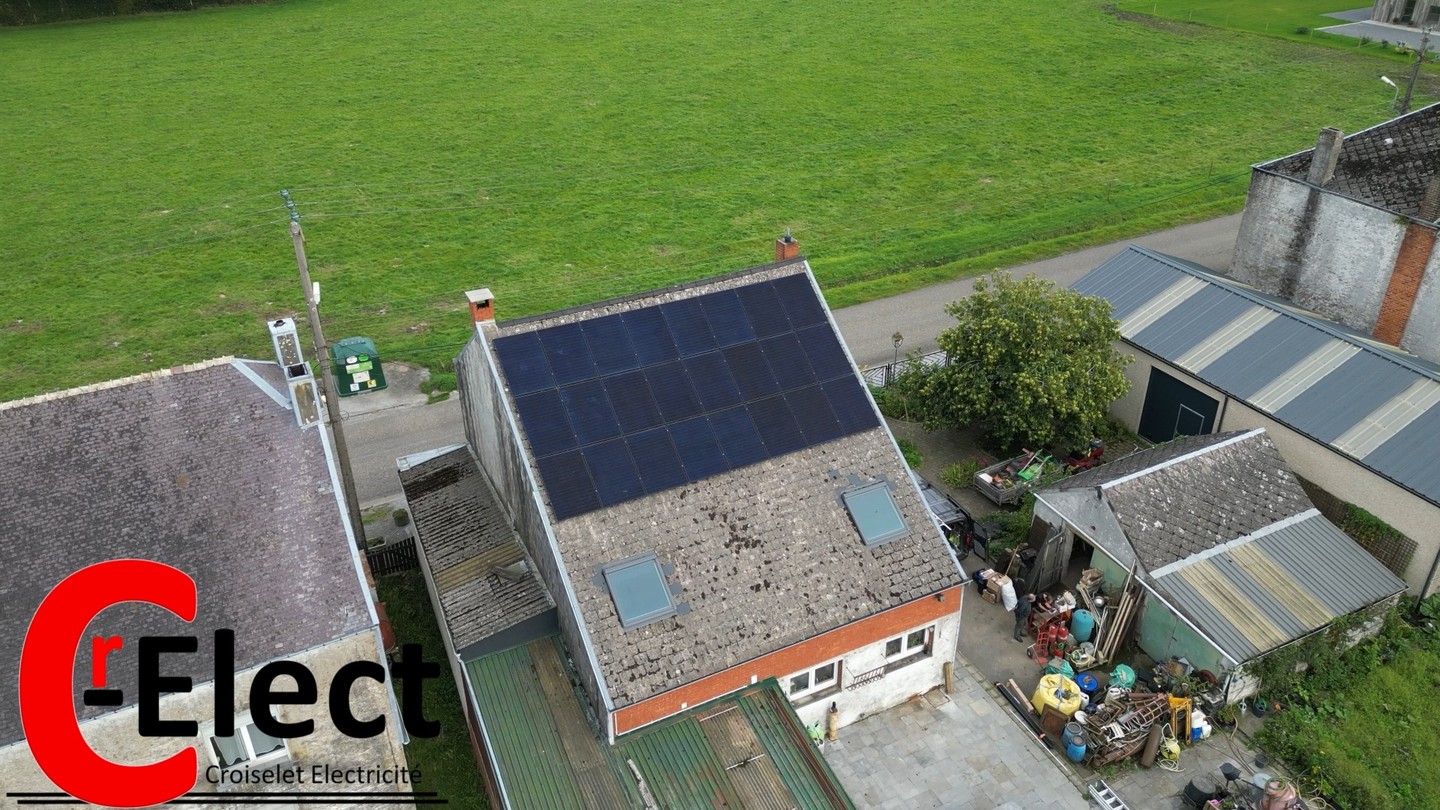 Installation photovoltaïque.
24 panneaux 400Wc Full black
Plus d'informations: www.cr-elect.be