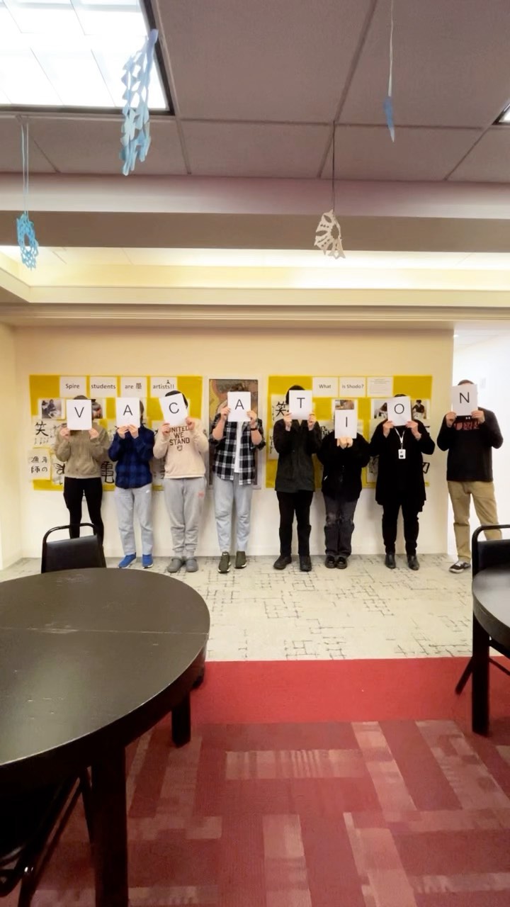 #motivationmonday series post_20: Spire is on break this week, but before everyone left on Friday, Spire staff and students got together to tell us just how #motivated and #excited they were for #vacation ! We hope everyone is enjoying their time off, getting some well-deserved rest and relaxation, and catching up with friends and family. #happyvacation all!
.
.
.
.
.
.
#fairfieldcounty #westchestercounty #connecticut #school #connecticutschools #privateschool #privatemiddleschool #privatehighschool #specialeducation #brookfieldct #darienct #fairfieldct #greenwichct #milfordct #newcanaanct #norwalkct #ridgefieldct #stamfordct #westportct