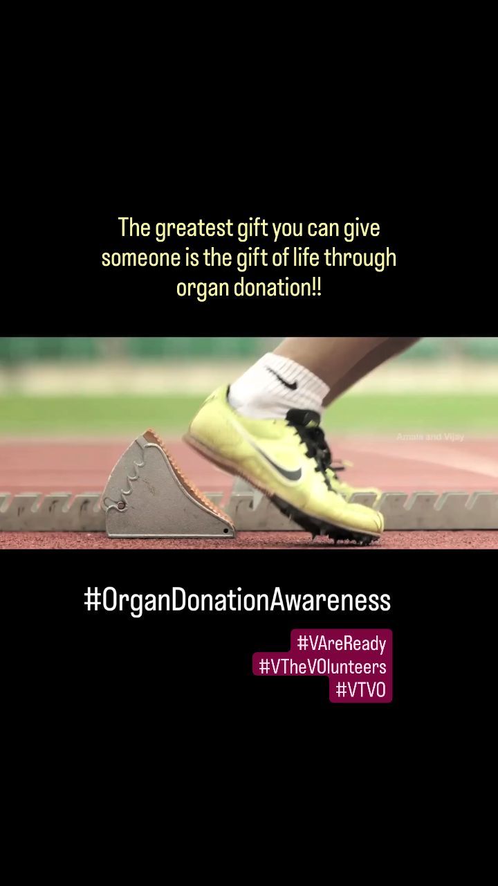 The the greatest gift that you can give!! #DonateOrgans #LiveAfterGone
Are you IN to Save Lives?
Join us for an interactive awareness session on Organ Donation and take a pledge on Oct 5.
We'll be discussing the importance of organ donation, dispelling myths, and answering questions. Your presence can help raise awareness and potentially save lives.
Feel free to invite friends and family. Together, we can raise awareness and give hope. 🤝
Register @ https://bit.ly/organdonvar5
#VAreReady #VTheVOlunteers #VTVO
#DaanUtsav #OrganDonatioAwareness #Organ #Donation #Awareness
---------
Video Credits: Amala and Vijay.