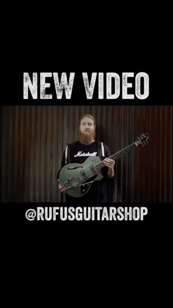 Check out the new demo: Jonathan for @rufusguitarshop on IGTV & YouTube 📺 #rufusguitarshop #duesenbergguitars 🎥: @calmthemonster