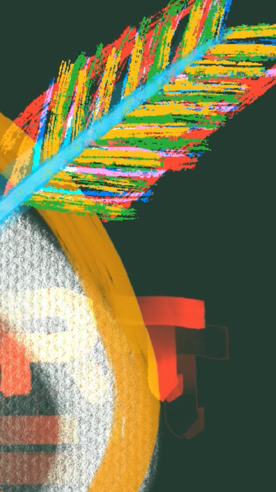 Day 10: Daily Doodle. Comfort Zone. Am I in or am I out?
#dailydoodle #practice #procreate #experimenting #digitalart