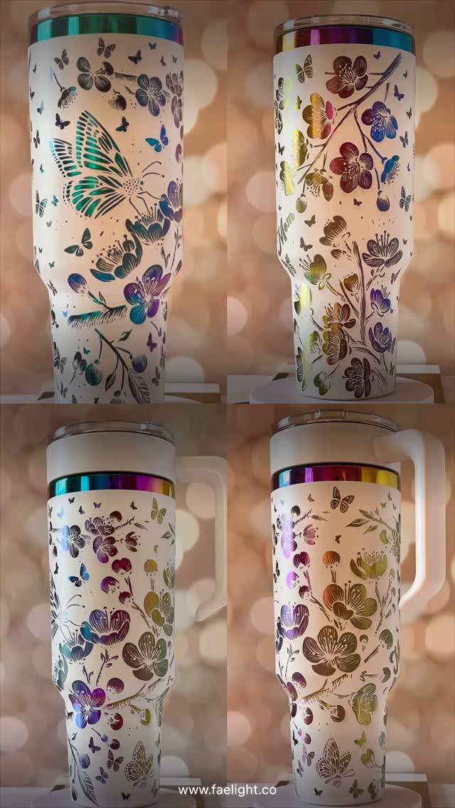 New “Grace in Bloom” range of tumblers. Love the spring feel! I’m looking forward to those sunny days! #SpringVibes #SpringSips #TumblerSeason #DrinkwareGoals #MagicalEveryday #SupportSmallBusiness
