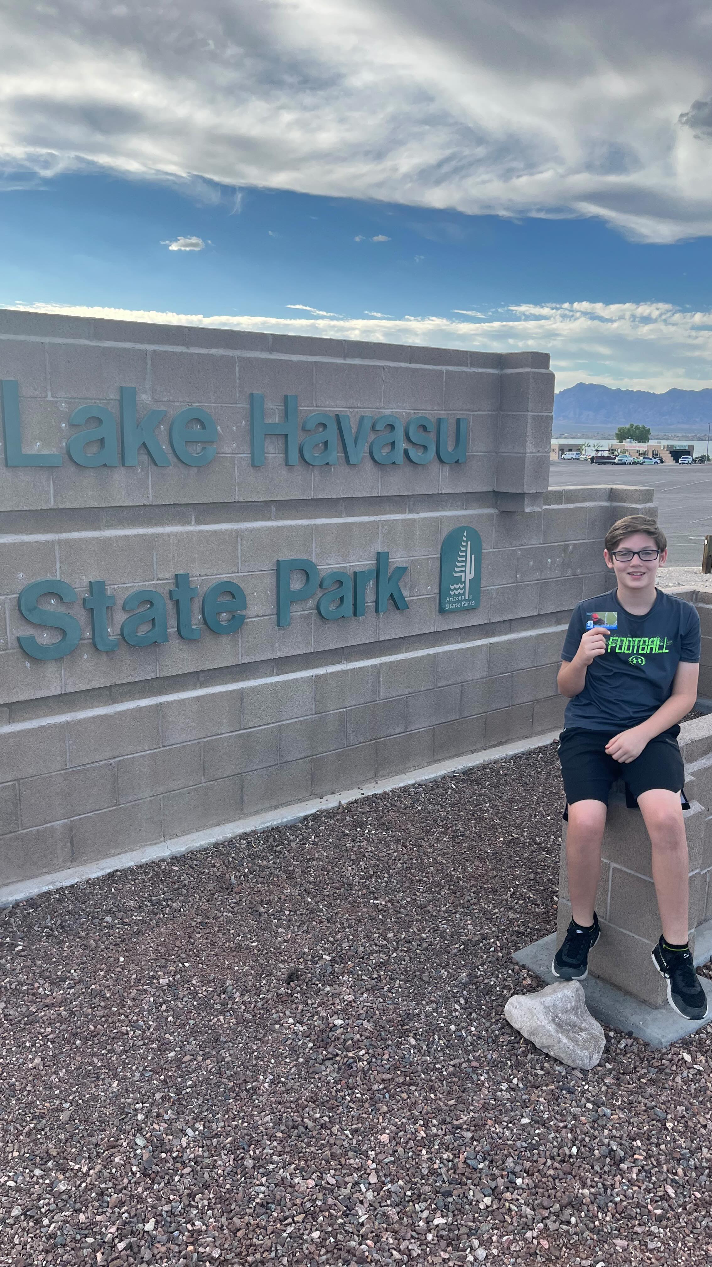 Give me… 🌅 sunrises and sunsets.
😎 calm and cool breezes.
🥾 sand beneath my toes or hiking trails nearby.
🚲 paths to bike and fires to light.
💫 simple with space for spontaneity.
📵 downtime without wifi and technology.
These are the things I tend to seek out when planning a family getaway.
How does your family prefer to spend time together when you can relax, play, and escape the daily routine?
We must name and claim our “family playgrounds.”
Ours is a campground bringing us sweet reminders of our 2014 RV trek around the country.
It can honestly be tough to decide how to spend our time and money on vacations that will strengthen our relationships with our two younger boys while the older four are away at college.
This past week, we only had 48 hours to get away over the boys’ October school break, so we chose to cabin camp at Lake Havasu State Park. We had never driven the 3-hour-plus drive northwest to this popular spot that borders California, so this was a new adventure for all of us. (Have you been?)
It was easy. Simple and relaxing. Exactly what we needed. (Well, I needed a bathroom in that cabin, but other than that, it was perfect.)
Where are your favorite family playgrounds? What type of vacation does your family lean toward taking?