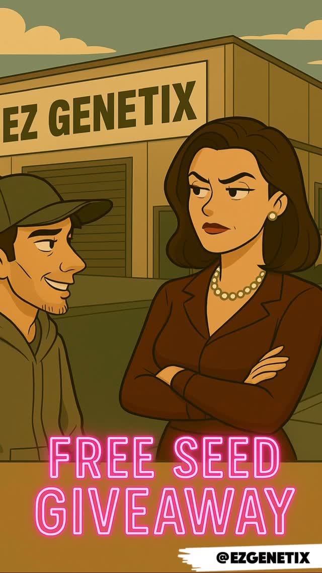 I’m grateful for everyone who been rockin’ wit me. Anyone who knows me personally already KNOW — if you show love, I’m showin’ double.
So I said from day one: I’ma run this company the same way. 💯
So here it is...
FREE SEED GIVEAWAY
🧬 Jelly × Appleface (R)
🧬 Nanaz × Appleface (R)
🧬 Glazed Apricot × Appleface
🧬 EZ Burger × Sleeping Beauty
🧬 Deep Peach × King Hawk
🧬 Blueberry Cupcake × Dosido
🧬 Strawberry Cotton Candy × Dosi Don’t (R)
🧬 Apple Candy × Dosido
🧬 Deep Peach × Nanaz
🧬 Strawberry CC × King Hawk
🧬 EZ Burger × Appleface (R)
🧬 Deep Peach × Dosi Don’t
🧬 Deep Peach × Jelly × Lemon Cherry
🧬 Apple Candy × Jelly
🧬 Jelly × i95 Strawberry Pie (R)
Made a BIG change to the bio too🤫🎉🎊🕺🏾, enjoy the Sessions Soundtrack , it’s a thank for those who believe in a little ashy guy with a grow tent and a dream😩😂😂🙏🏽🙏🏽🙏🏽
Stay tuned… 👀
Seed giveaway 5/18
#EZGenetix
#OneFireManyRoots
#FreeSeedGiveaway
#EZDrop
#GeneticsWithLove
#SeedGameStrong
#FromGrowersForGrowers
#TriflingOverTea
#LegacyBuiltNotBought
#ThisAin’tMids
#RunTheHunt
#PressureInEveryPack
#RespectTheRoots
#EZFamilyOnly
#PlantItWithPurpose
#SeedVaultSessions
#FireForTheFree
#EZGlobalGas