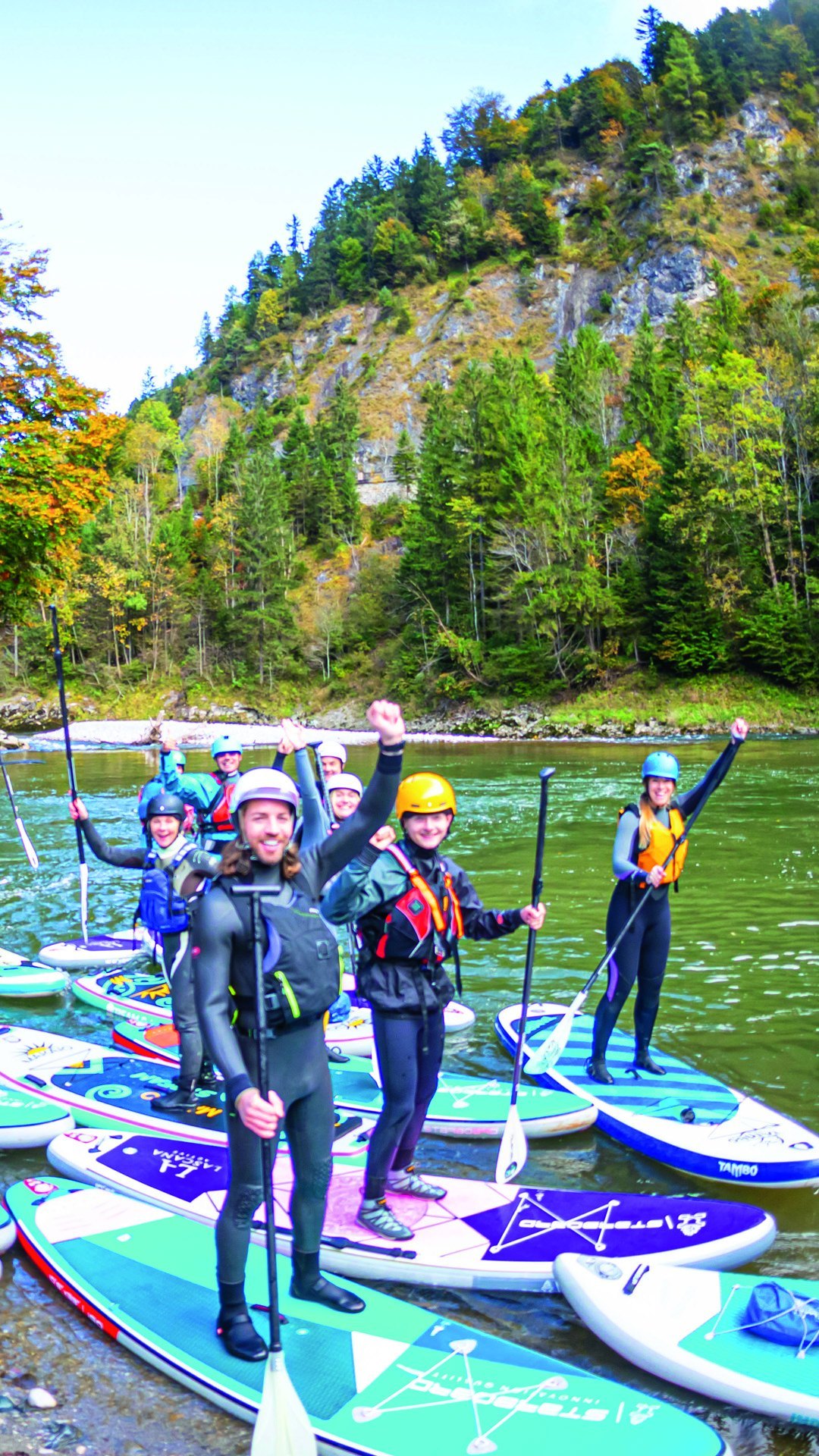 Teamevent mit allen SUP Clubs! DANKE für viel Spaß beim Paddeln auf unserem Wildwasser-Schmankerl - der Entenlochklamm 🤩
@supclubhamburg @supclubstade @supclubstarnberg
#sup #standuppaddling #paddleboarding #supclub #stehpaddeln #wildwassersup #standuppaddle #gemeinsamezeit