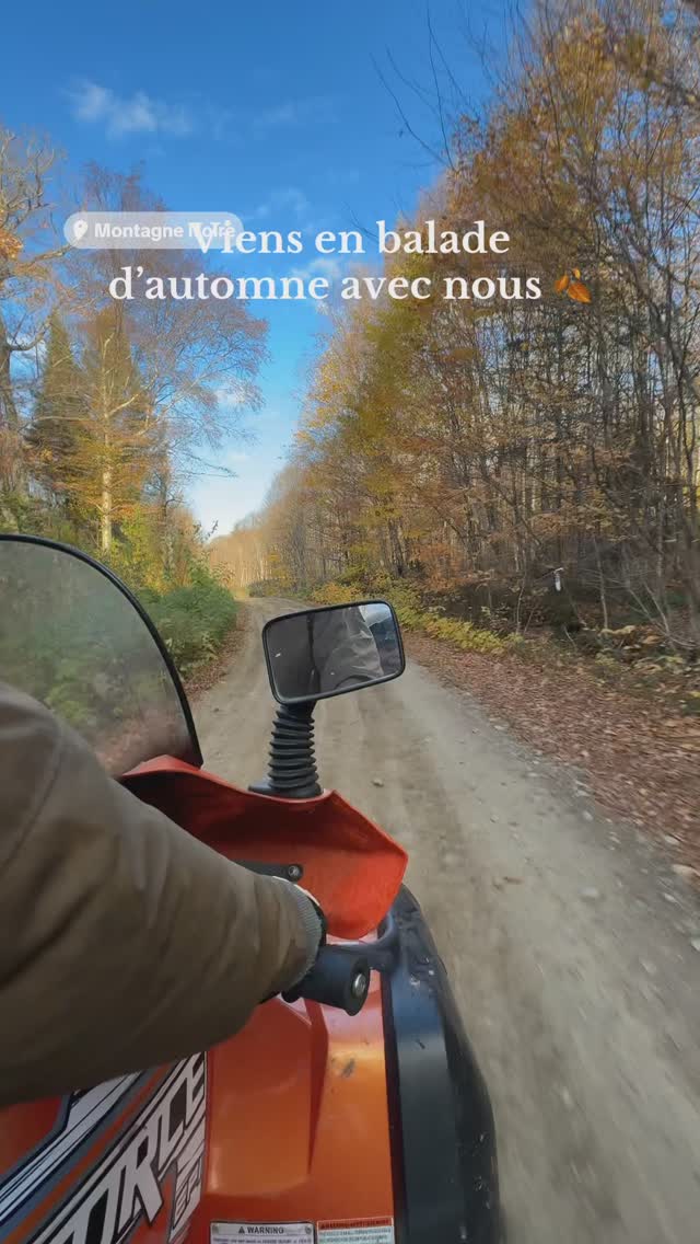 On profite des trails pendant qu’il fait encore beau et chaud ☀️🍂 dans quel bout aimez-vous ça aller en faire?
#automne #atvlifestyle #trail #speedsongs #fyp #montagnenoire #quebectiktok #quebecois #etedesindiens #automnevibes #quad #4roue #4x4offroad #offroading #cfmoto