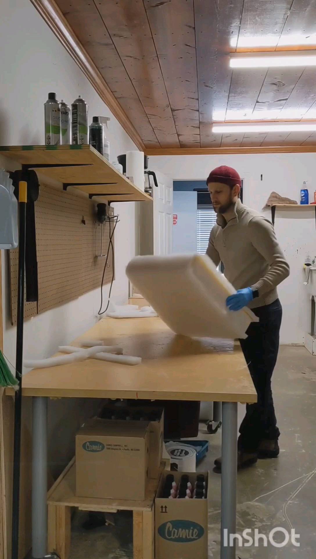 Just another day in the shop