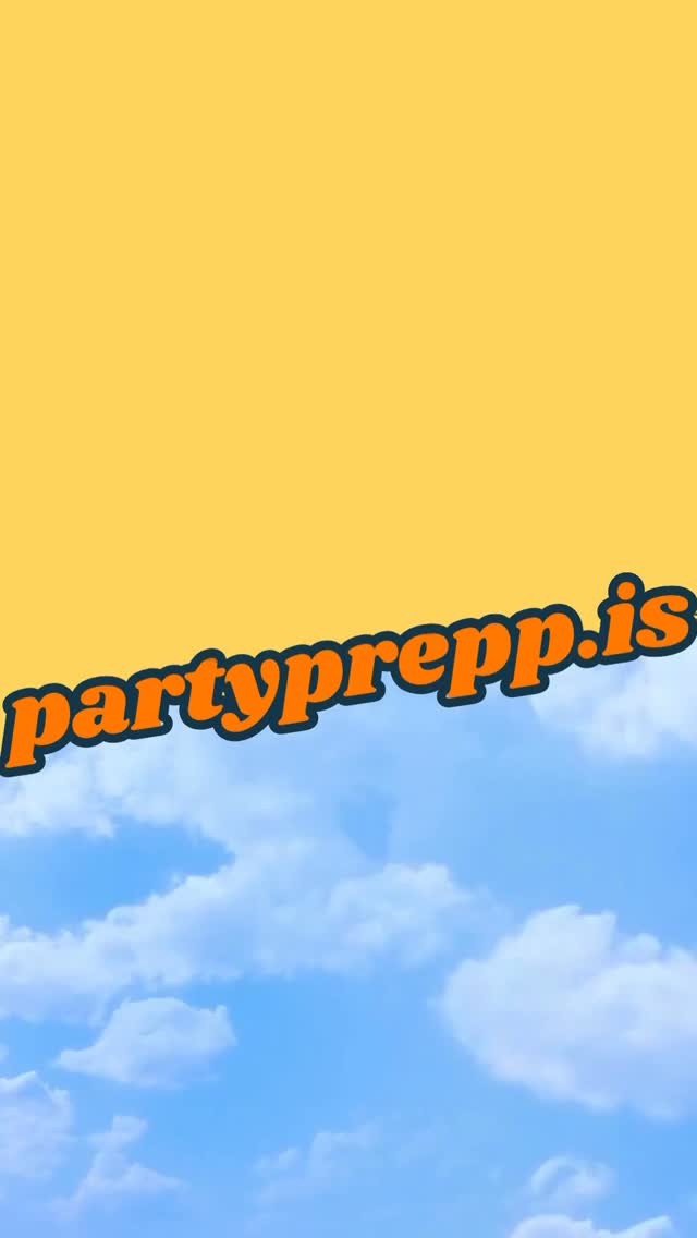 Útskrift, brúðkaup eða afmæli í sumar?
Kíktu á partyprepp.is og við hjálpum þér að taka partýið á næsta level 🔥💃🕺