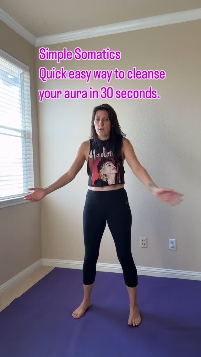 ✨ Cleansing your aura doesn’t have to be complicated. ✨
In just 30 seconds, you can reset your energy and clear away any lingering negativity. Try this simple somatic technique to instantly feel lighter and more aligned.
Remember, your energy matters—take a moment to refresh and recharge whenever you need it. 💫
#AuraCleansing #SimpleSomatics #EnergyReset #BEAMwithBrookelin #SelfCare