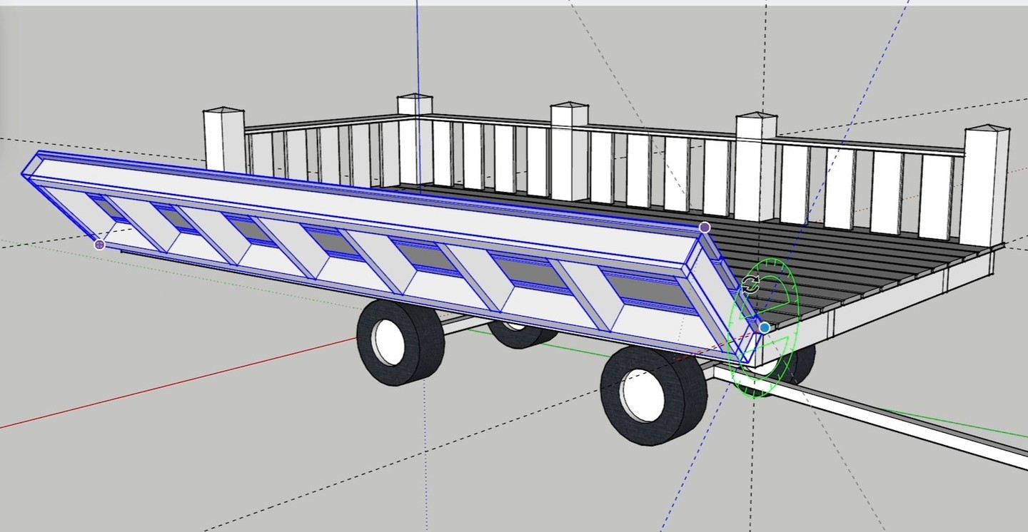 Summer project ☀️ A movable terrace that can be placed right at the water's edge. The legislation does not allow for a permanent terrace, so we are trying with a movable one that can also be moved around the property and into shelter during the winter
#sketchup3d #diy #ideas
