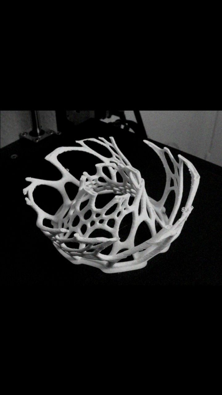 Cellular lamp🌟 in the making. Soothing self growing timelapse of a 3d printed cellular vase.
3d printed by @3beeprinting
Model by @nervous.system
#cellularlamp #lamp #fantastic #soothing #timelapse #3dprintingservice #nederland🇳🇱 #3beeprinting