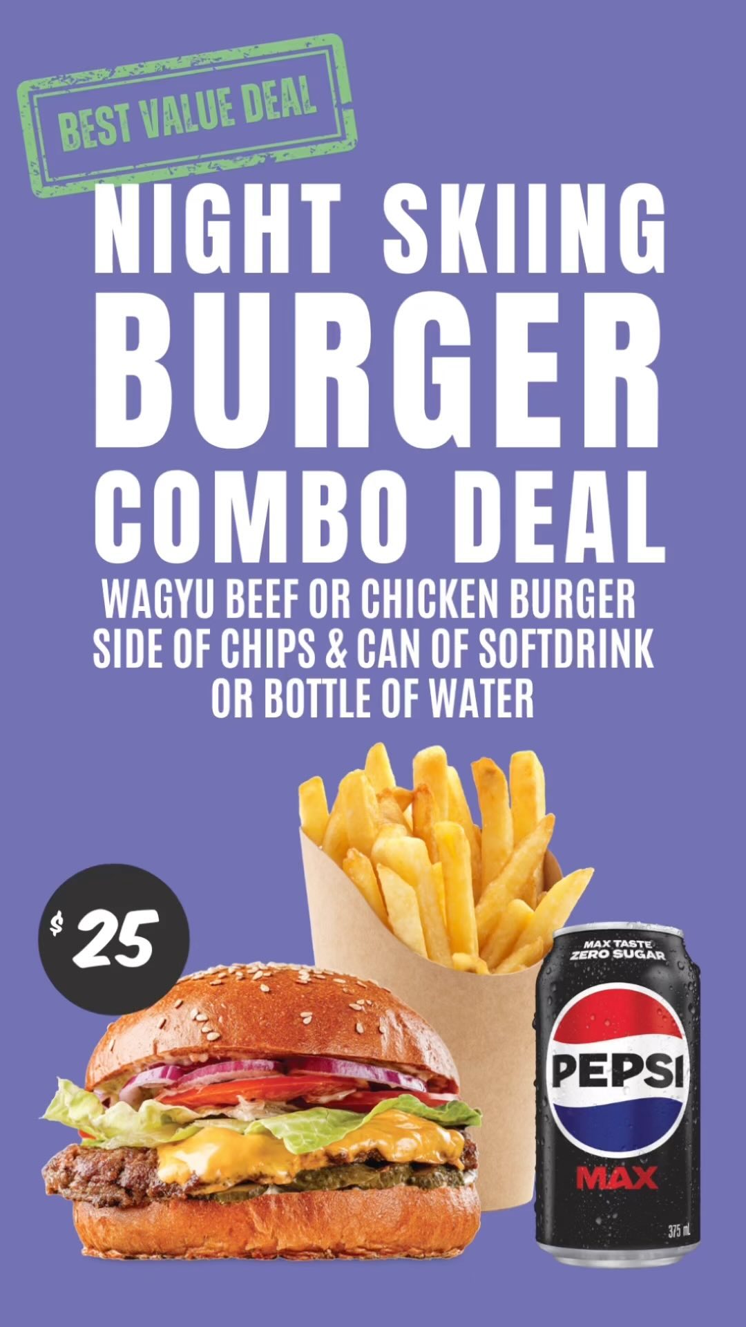 Get those Wednesday night skiing legs on, and for those looking for a little extra fun … head upstairs for a snack, a mulled wine or a dinner deal from us at Frankie :)