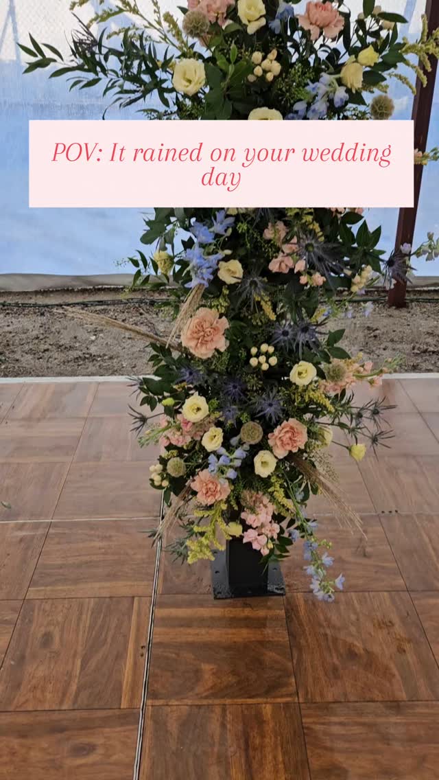 Rain wasn’t part of the plan, but this ceremony still turned out beautifully.
A lot of couples focus on one perfect ceremony setting - but if the weather shifts, having a solid backup plan and great flowers can make all the difference. We love helping our couples create spaces that feel intentional no matter where they end up saying “I do.”
Ceremony flowers are always worth it—especially when they can turn a plan B into something beautiful.
.
Vendors:
Photos @alexgordiasphotography
Planning @everafterweddings_ktalbot
Day of Coordination @vowandforeverweddingco
Venue @pametharborclub
Floral @gardenpartycapecod
Catering @chefliamcapecod
Bar @ptownperrys
Cake @wildflourwellfleet
DJ @beattrain
Tent @americantentcapecod
Restrooms @whiteswaterclosets