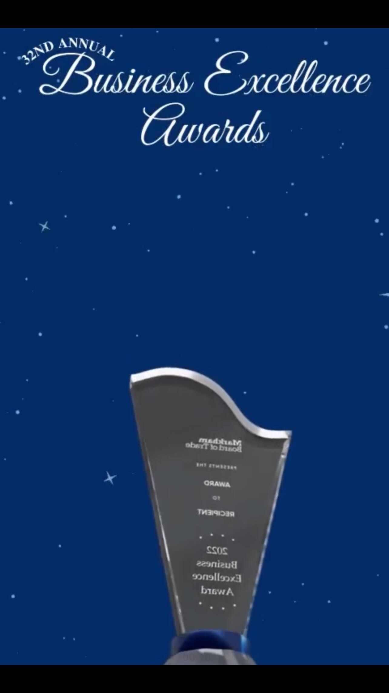 We are finalist at The Markham Business Excellence Awards!
Thank you to the board @markhamboardoftrade for the nomination and selection!
We will see everyone at the awards gala tomorrow @hilton.markham
.
.
#markham #markhambusiness #markhamboardoftrade #awardsseason #businessawards