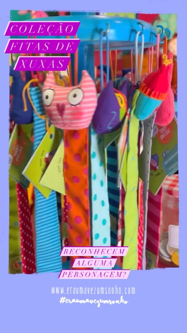 As nossas fitas de chuchas vêm sempre bem acompanhadas.
Reconhecem alguma personagem ?
Coleção de fitas de Chuchas do Era Uma Vez Um Sonho 😊
#fitasdechuchas #handmade #eraumavezumsonho #bonecosfeitosàmão #portugal #lisboa #handmadetoys #kidstoys #babypacifier #pacifier