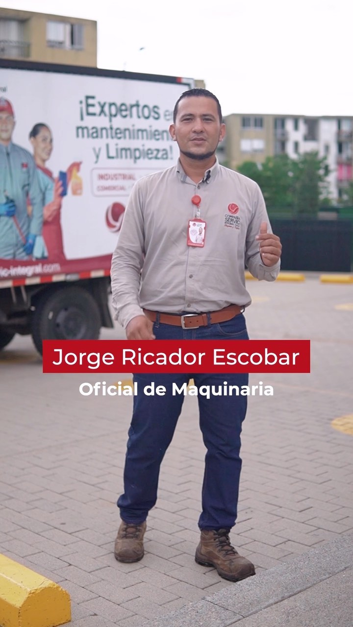 Conoce a Jorge Escobar y su historia en nuestra compañía Servic Integral 🙌🏼
Hoy en día es nuestro oficial maquinaria y mantenimiento de piscinas!
¡Contáctanos! 📲3112152995
📲3232331107
#aseoylimpieza #empresas #oficina #propiedadhorizontal #villavicencio #metacolombia #jardineria #zonasverdes #casosdeexito