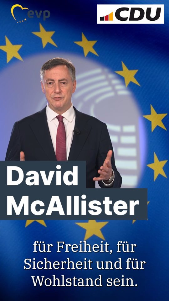 Für Frieden, Freiheit und Sicherheit in Europa am 09. Juni CDU wählen.
Weitere Informationen unter https://www.cdu-stade.de/
#europawahl
#cdu