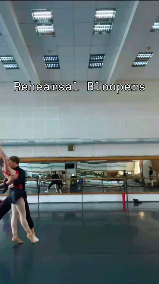 When ballet meets bloopers 💥🩰 New choreography? Fantastic… eventually 😅 #KyivCityBallet #BalletBloopers #BehindTheScenes