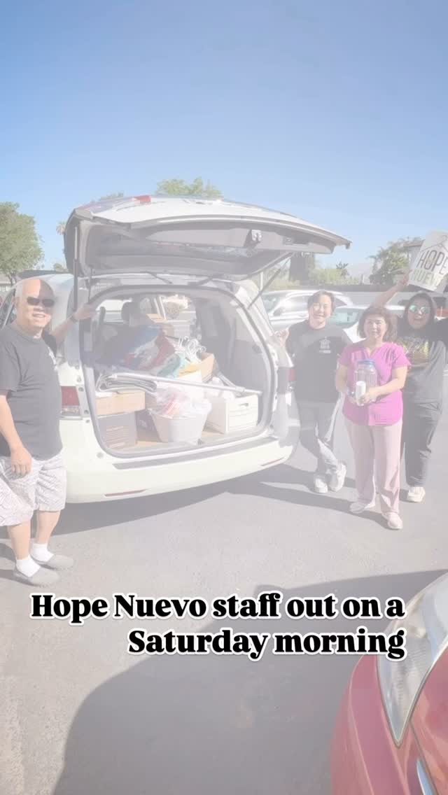 Our staff out again to meet our homeless neighbors where they are at #thriftstore #sanjose #homelessministry