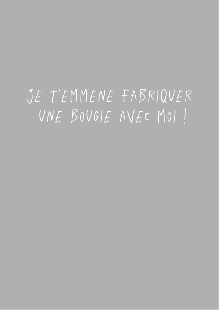 On fabrique une bougie ensemble 🕯️