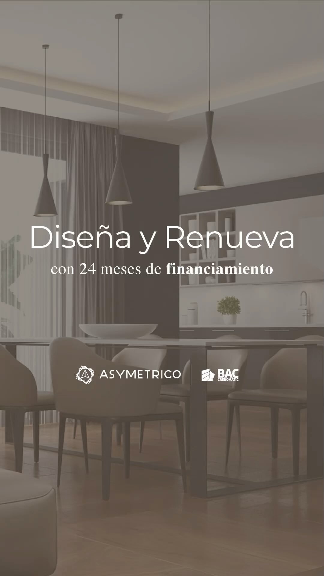 Diseña y renueva tu hogar 🏠 con Asymetrico y @baccredomaticpa hasta 24 cuotas sin intereses 🙌 ¡Mereces empezar el año renovando tu hogar como lo sueñas! 🤍✨
* Aplican restricciones.