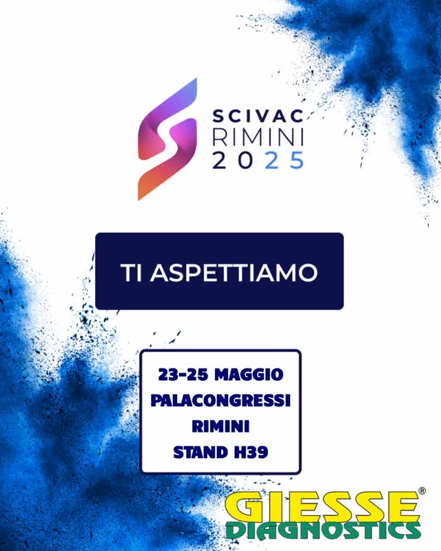 Dal 23 al 25 maggio si terrà, presso il Palacongressi di Rimini, SCIVAC. Il Congresso Internazionale di SCIVAC è uno dei principali eventi del settore veterinario, un’occasione importante per apprendere le ultime novità nel campo della medicina veterinaria.
Noi di GIESSE vi aspettiamo allo Stand H39!
#scivac #scivacrimini #veterinaria #vetmedicine #