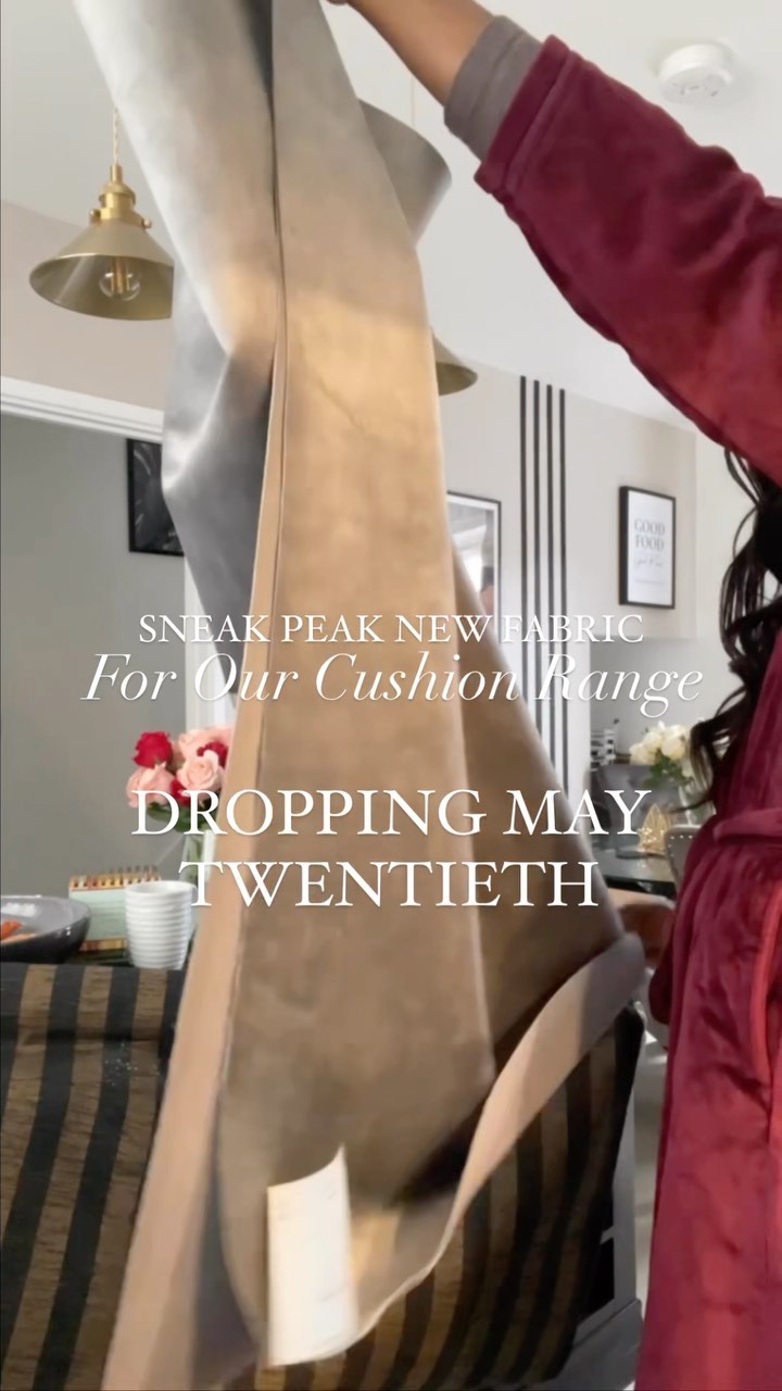 Sneak Peek of some of the New Fabric which will be used to make our Cushion Range. Dropping MAY TWENTIETH 🖤🎉🖤🎉🖤🎉
#luxurycushions #homedecor #cushions #cushion #interiordesign #throwpillows #cushioncover #scattercushions #designercushions #handmadecushions #pillow #uniquecushions #interior #velvetcushions #livingroomdecor #etsy #linencushions #cushionstyle #bespokecushions #cushionlove #pillowshams #decorativepillows #pillowcase #sofapillow #bedpillows #etsypillows #farmhousepillows #pillowcover #accentpillows #texturedpillow