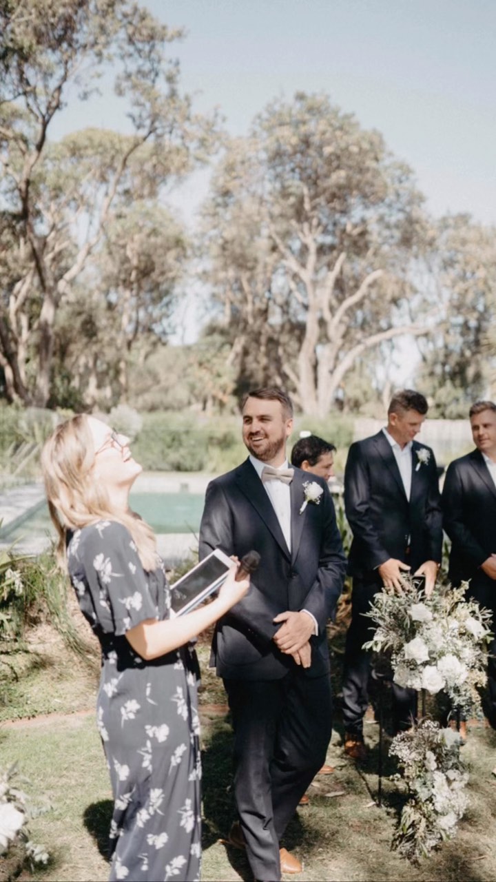 ➖Nat & Chris➖
03.12.22
My last wedding for 2022 was the lovely Nat and Chris. They were guests at a wedding I officiated and decided that I was the celebrant for them, which is probably the best compliment I could receive!
I had so much fun at this wedding. I felt like I was a part of the family before the ceremony even began. Nat is a triplet so maybe I could just become the fourth sister and no one would notice?! 👀
This is just a little snippet of the ceremony but I’m sure this isn’t the last you’ll be seeing of their wedding on my feed. 💕
Photography: @thesidewalkartist
Venue: @bangalayluxuryvillas
Hair: @kaylagossbridal
Makeup: @melricciomakeup