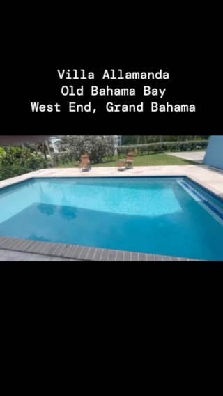 Amazing 4 bedroom villa at OBB with pool and boat dock.
#villaallamanda #oldbahamabay #westendbahamas #grandbahama