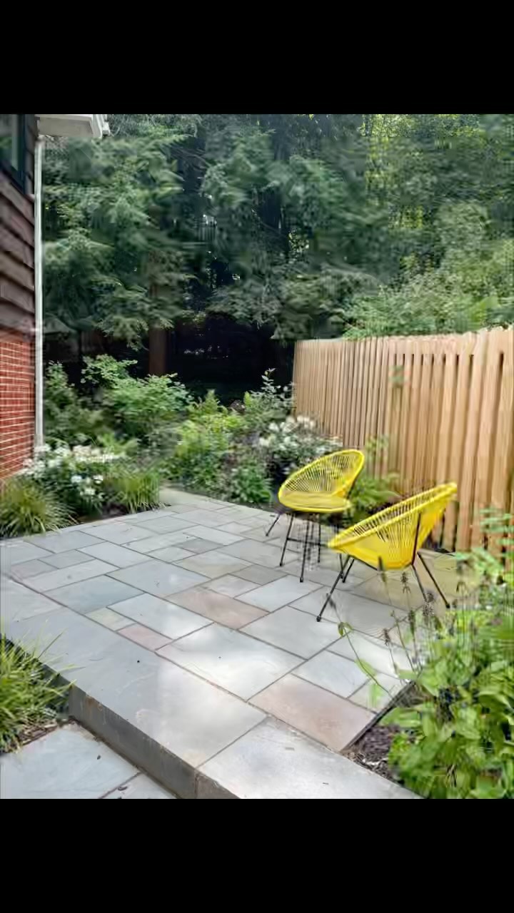I don’t get back to see our creations after they’ve had a chance to fill in nearly as often as I’d like, so I LOVE getting update pictures from our clients!
This side yard makeover was one of my favorite projects from last year. With a narrow footprint and some grade change, it was a fun challenge finding a way to make this space more useable and beautiful!
#outdoorspaces #patio #freshair #gatheringplace #hardscape #ephenry #landscapersofinstagram #statecollege #pennstate #landscaper #yondermountain #conservation