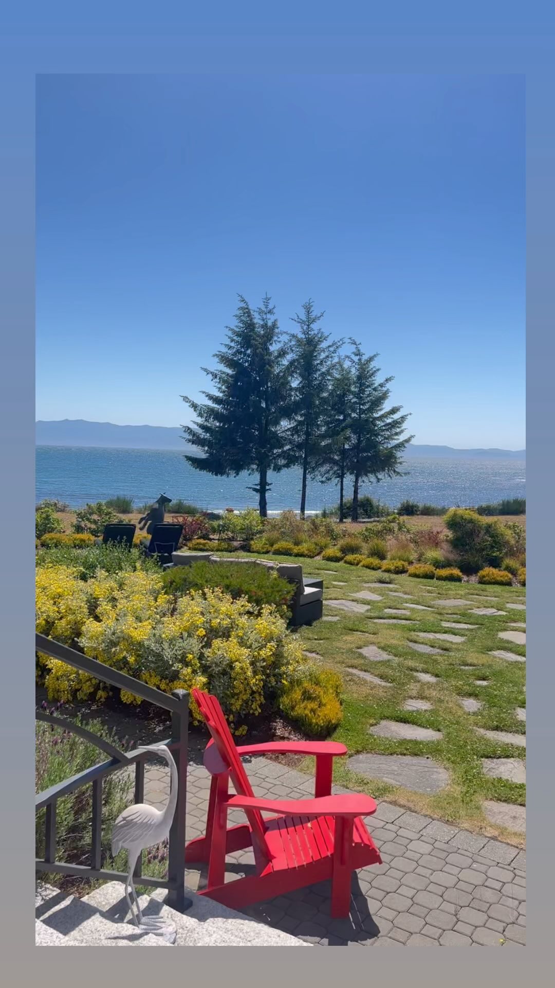 Who wouldn’t - be excited for this! #airbnb #vacationrental #vacationvibes #luxuryvacationrentals #vancouverisland #vrbo #vacationhome #vacationstyle #oceanfrontproperty