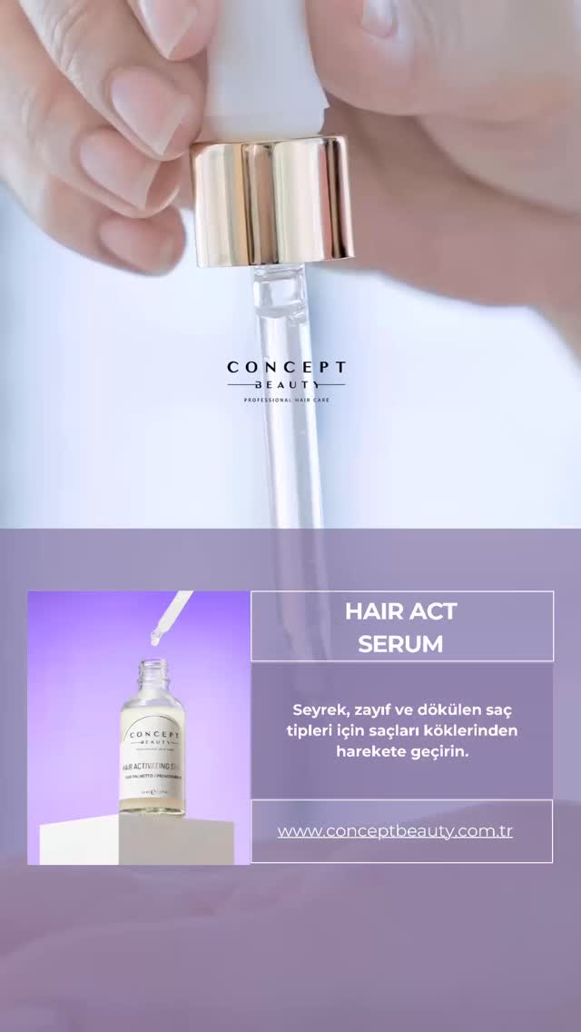 Concept Beauty ürünlerimizin her damlası bilim, doğa ve güzelliğin birleşimi! 🌟 Hair Act Serum ile saçlarınıza kökten bir dönüşüm yaşatın..
Zayıflayan saç kökleri artık geçmişte kaldı..
Mucizevi ürünlerimizi şimdi keşfedebilirsiniz:
🌏 www.conceptbeauty.com.tr
#luxuryhaircare #saçbakımı #hairactserum #saçdökülmesi̇ #conceptbeauty #bakım #güzellik