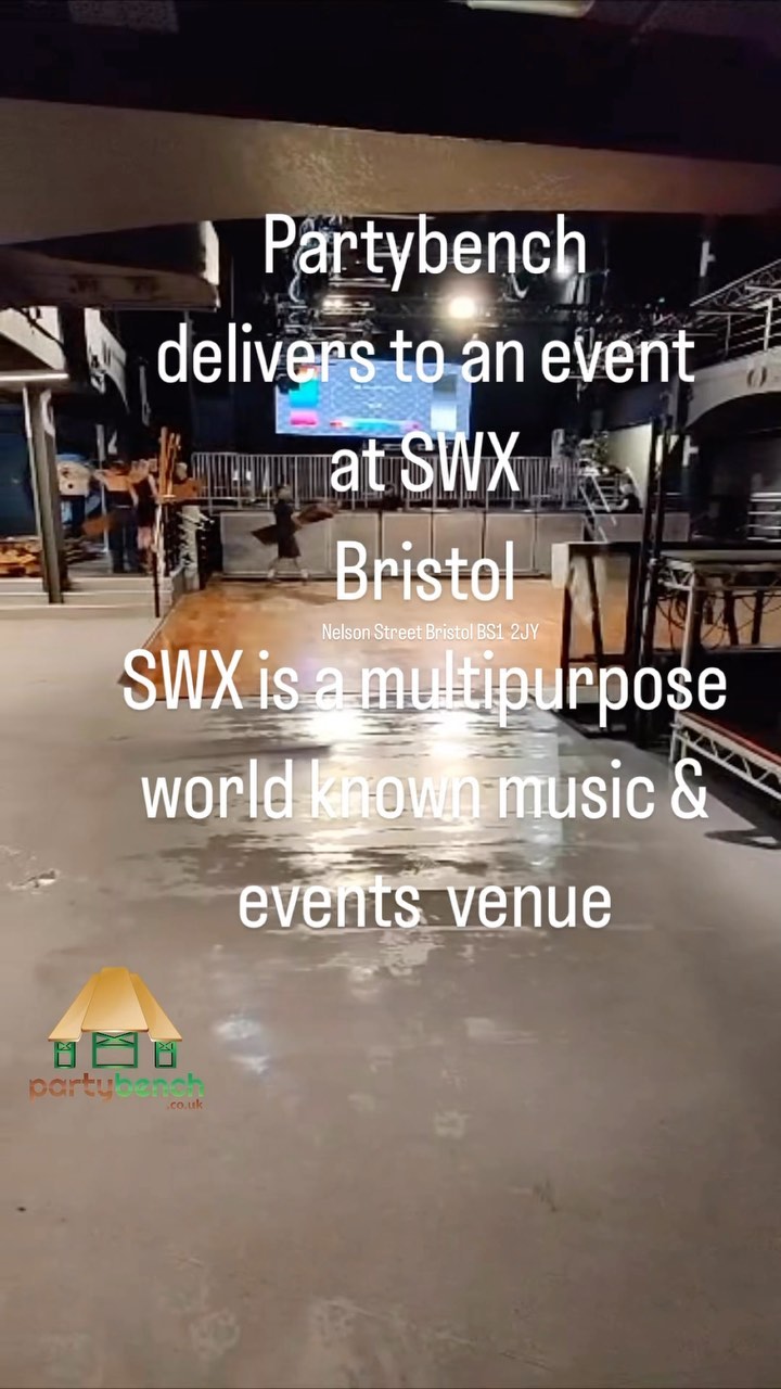 Partybench delivers to events across the UK.
Bristol’s SWX venue hosted the Fuze UK Reign event.
If you are looking for a cost effective seating solution for your event , get in touch for a quote.
#ukevents
#ukweddingplanner
#ukfashionshow
#events2023bookings
#outsideseating
#eventideas
#ukfestivals