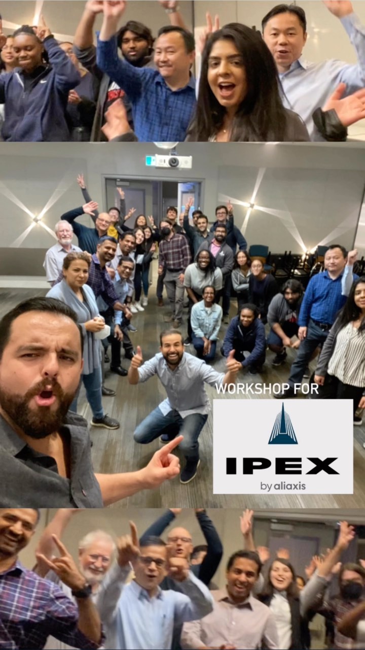 The best experience to connect teams through laughter & collaboration!
This Improv for Team-Building workshop was a blast 💥 we helped the IPEX engineering team to connect, communicate, collaborate and laugh together as a team.
Want this experience for your company? Contact us!
#workshop #improv #corporateevents #teambuilding #teambuildinggames #fun #workculture #laughter #collaboration