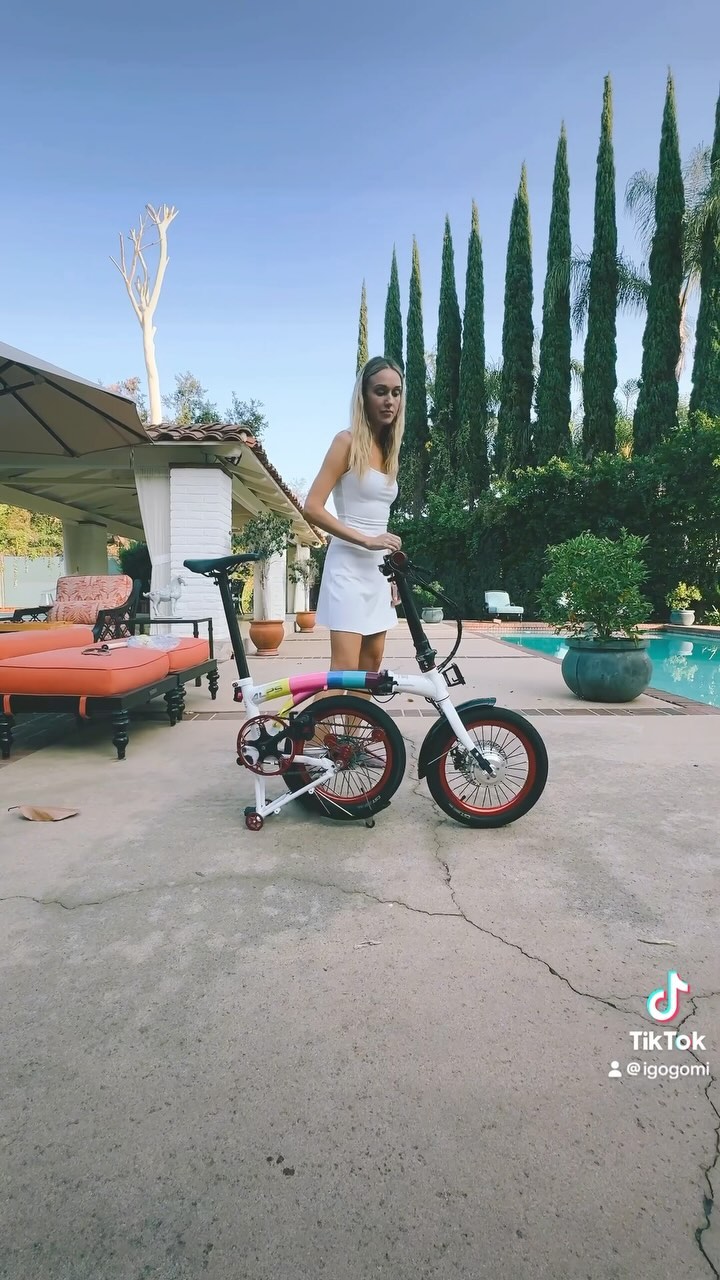 I Love Rainbow Electric Bicycle