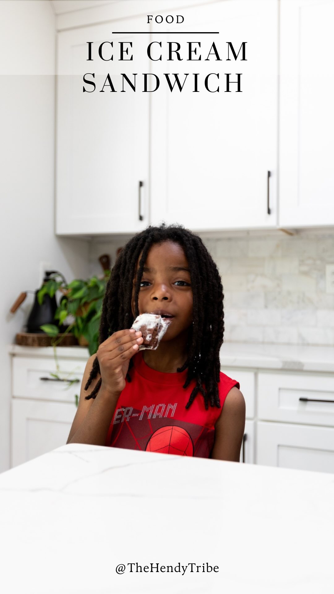 Can’t believe summer break has officially started for my boys so I guess it’s time to stacked the freezer with sweet summer treats! These homemade ice cream sandwiches are a win for the guys!