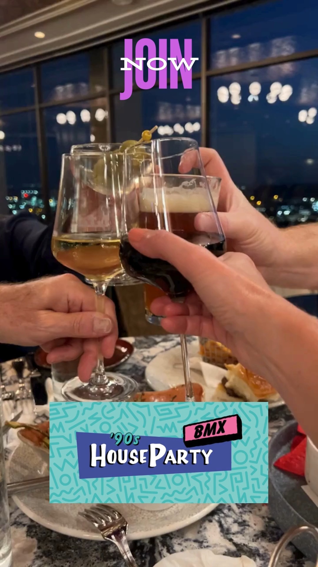Toasting to more sponsors and live auction lots! Join in! We can't do it without you! #usabmxfoundation #usabmxfreestyle #usabmx #bmxtulsa #houseparty #gala #tulsa #sponsors