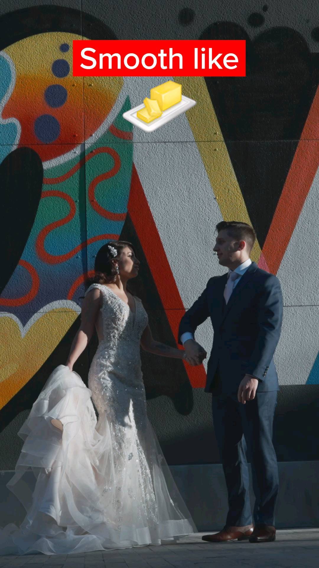That buttery smooth slow-mo 🤤. Check out their full wedding film on our YouTube channel. Link in the bio!
