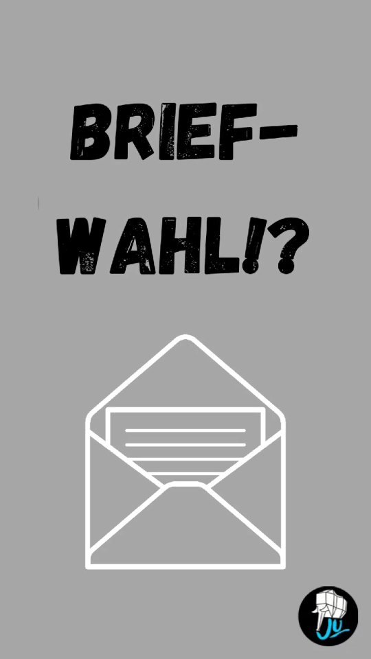Du hast am 26. September keine Zeit dein #Wahllokal zu besuchen? Ist nicht schlimm! Es gibt die Möglichkeit der #Briefwahl und wie du diese beantragen kannst, erklären wir dir in diesem Video. ✉️🗳️
#bundestagswahl#btw21#cdu#arndhilwig#arminlaschet#jungeunion#juhamm