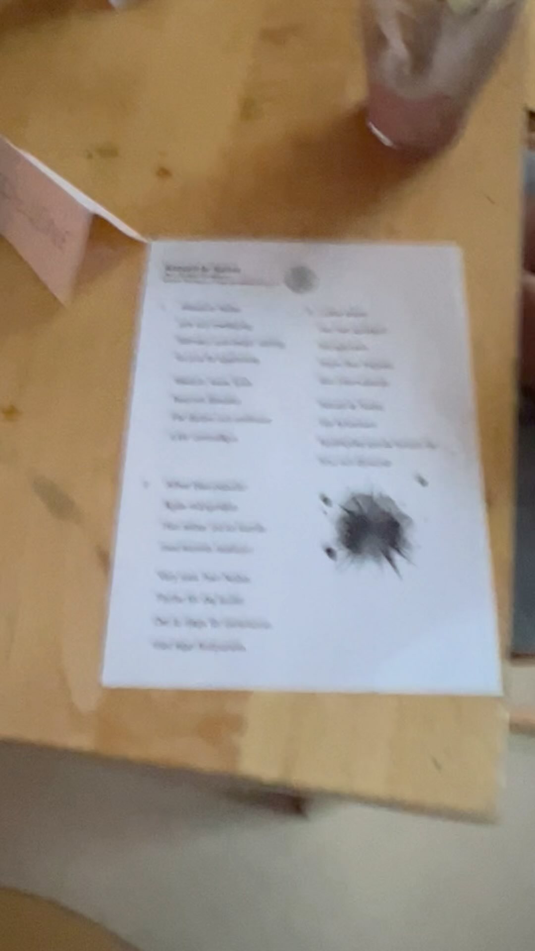 Under Nobellunchen sjöng vi en sång för att hylla Alfred Nobel.