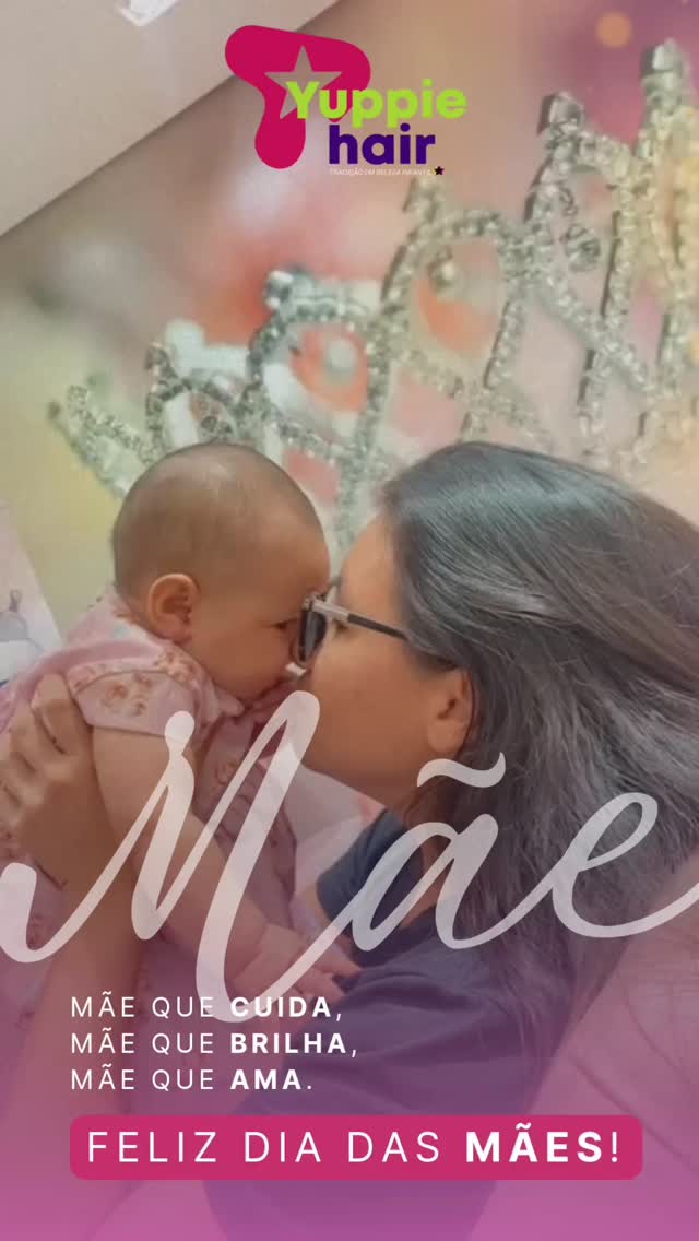 Mãe que cuida.
Mãe que brilha.
Mãe que ama.
Ela cuida com carinho, brilha com leveza e ama com o coração inteiro.
É no colo dela que o mundo faz sentido — e no sorriso do filho, que ela se vê.
No @yuppiehair, a gente celebra todas as mães que transformam cuidado em superpoder.
Hoje, a homenagem é para quem faz da maternidade uma arte diária.
Feliz Dia das Mães!
Marque aqui a mãe mais incrível que você conhece e espalhe esse amor!
#DiaDasMães #MãeQueAma #MãeQueBrilha #MãeQueCuida #YuppieHair #CabeloComCarinho #CorteInfantil #MaternidadeReal #CriançaEstilosa #BelezaComAfeto #MamãeYuppie #AmorDeMãe