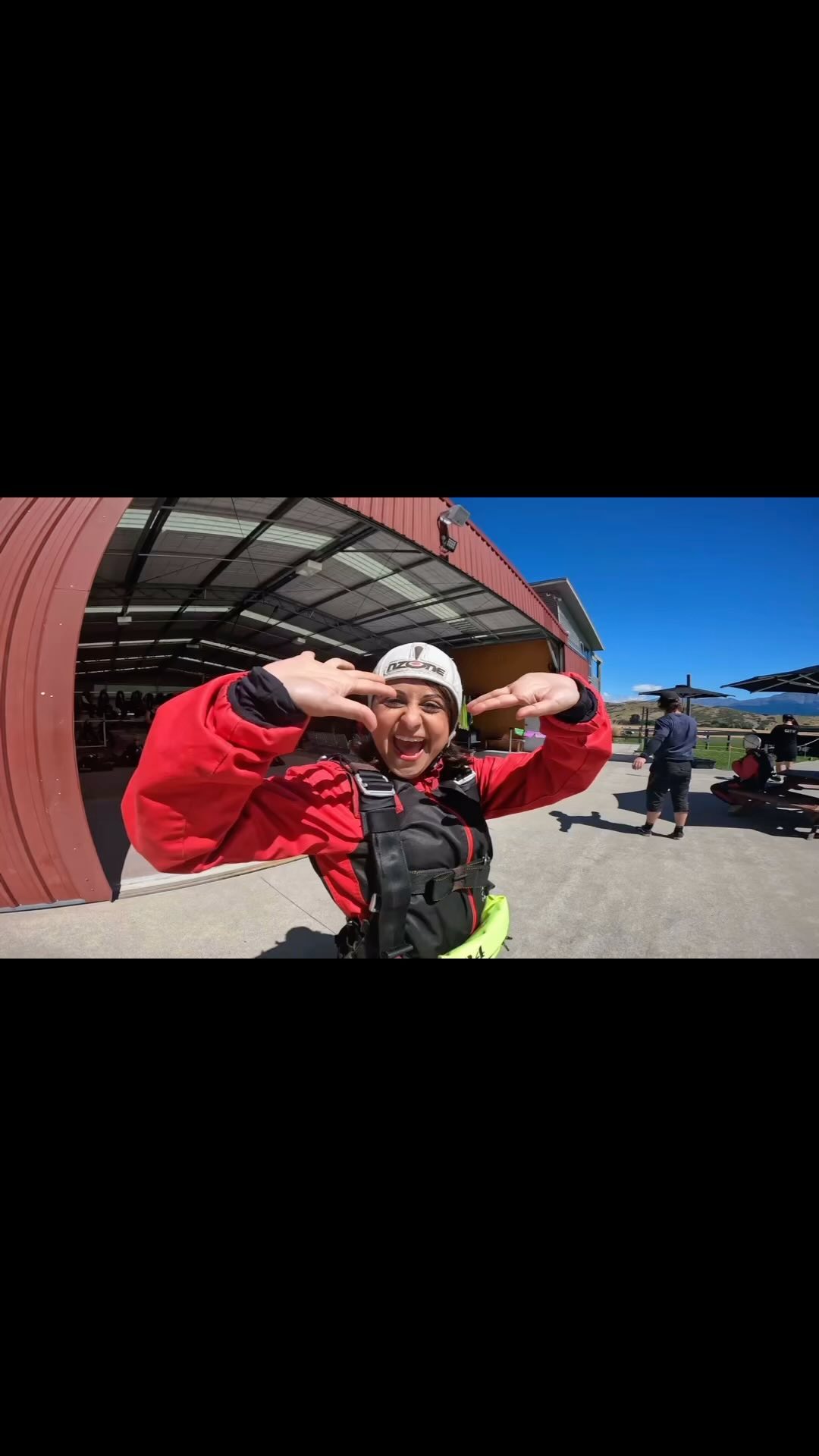 Embracing fears.
#Skydiving #Queenstown @nzoneskydive