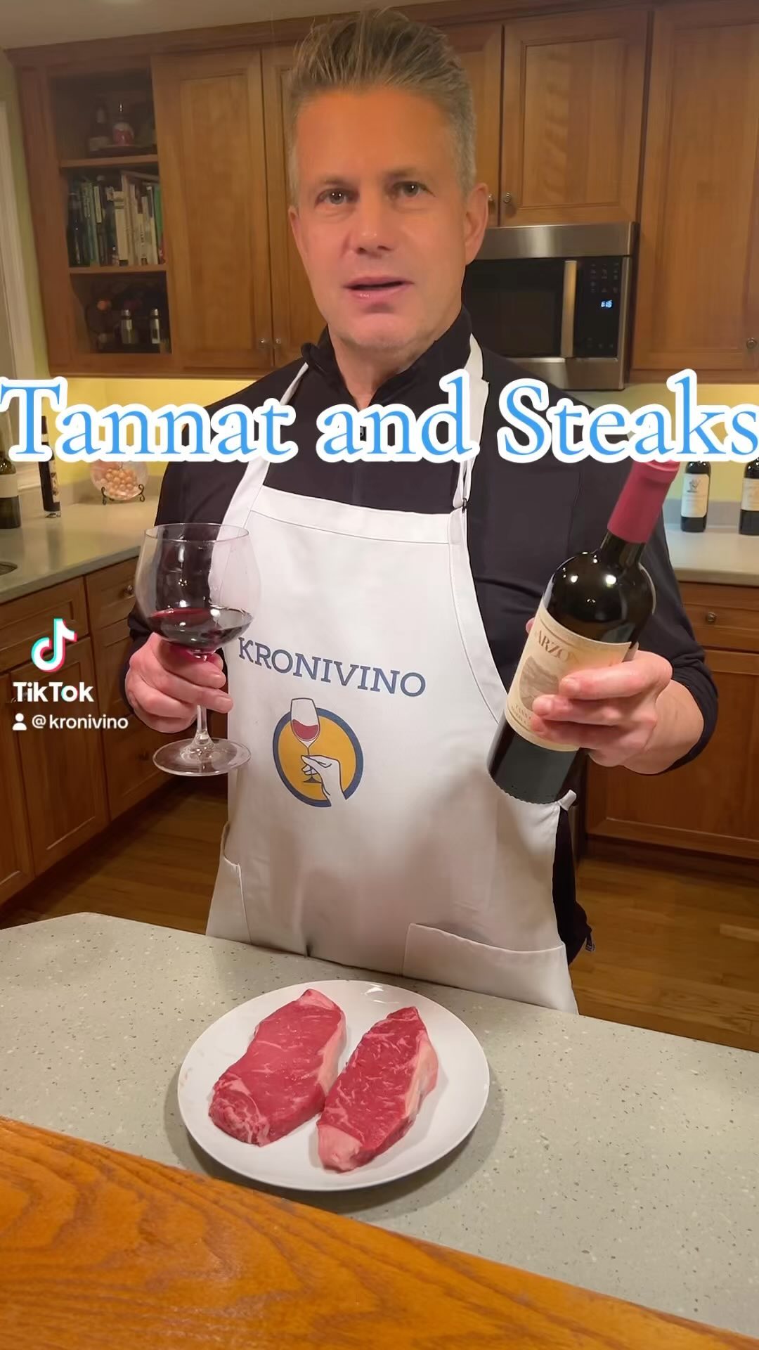 Tannat (SIP CLIP #37) - Tonight we cook up some steaks to pair with an intense red wine from Uruguay. Cheers! #tannat #redwine #uruguay🇺🇾 #uruguaywine #madiran #frenchwine #winelover #foodandwine #steak #winelover #winetasting @weskroninger_