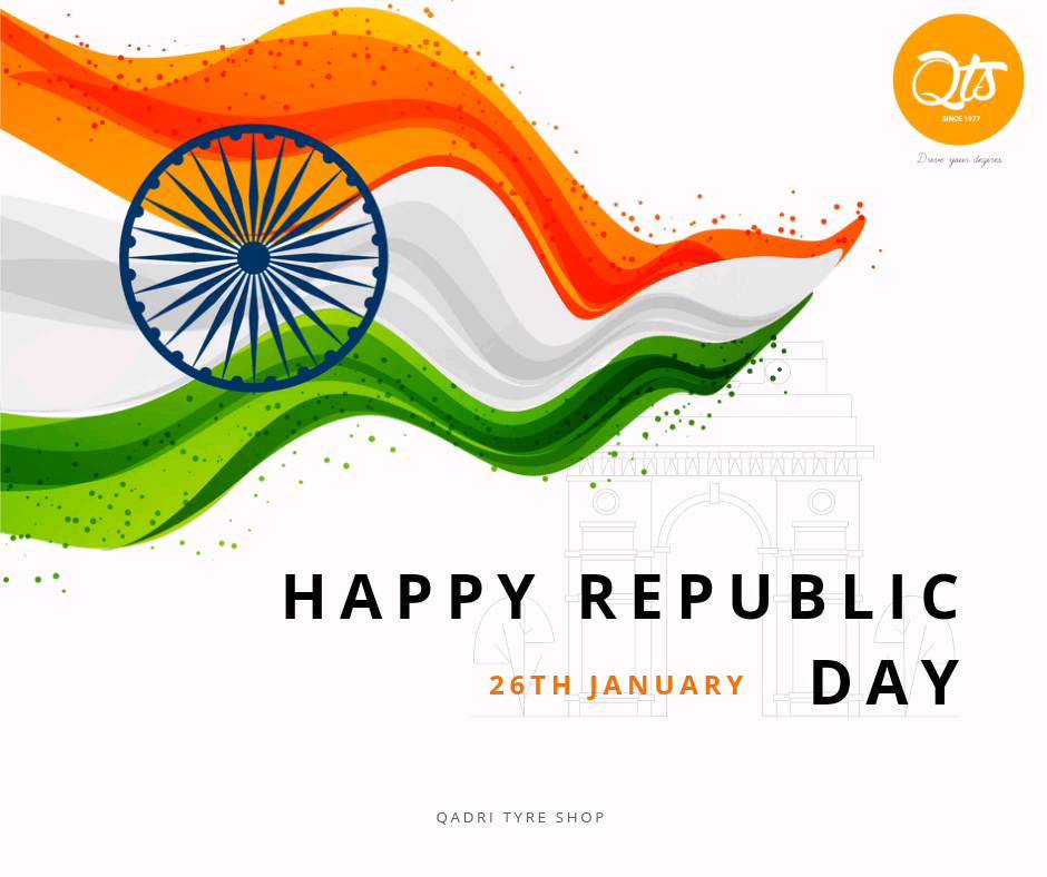 However good a Constitution may be, if those who are implementing it are not good, it will prove to be bad. However, a bad Constitution may be,
if those implementing it are good, it will prove to be good.
We wish you all a happy Republic Day 2023!
#qts #happyrepublicday #india #tyres