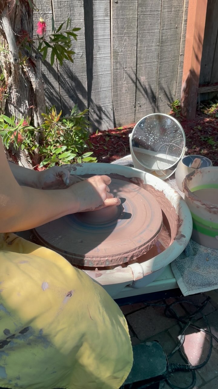 Highlights from yesterday’s wheel lesson ☺️ Book a lesson on my website 💕 Link is in my bio!