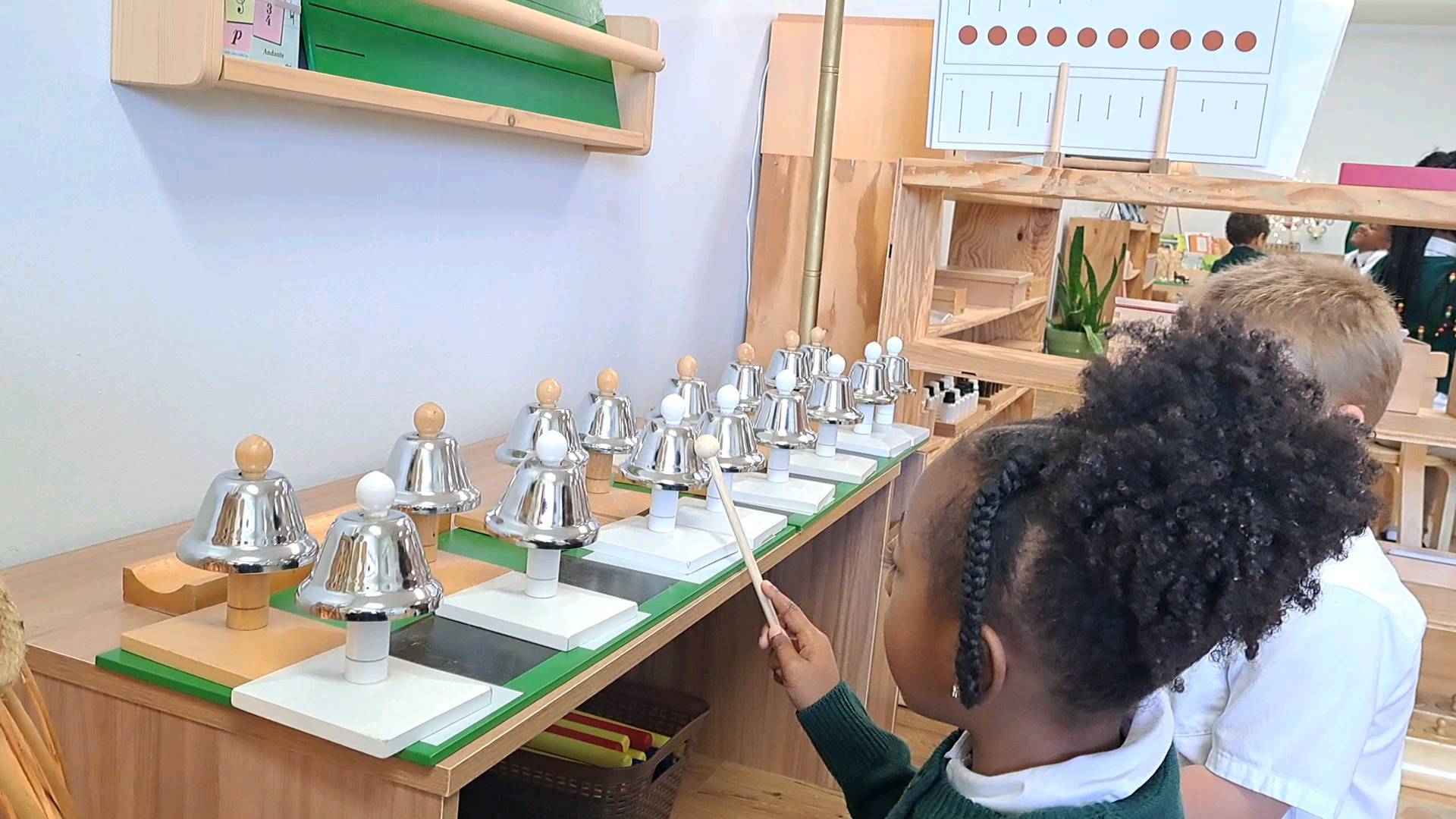 The Montessori Bells teach young children to discriminate between pitch and to identify notes on the musical scale.
.
.
.
.
.
.
.
.
.
.
.
.
.
.
.
.
.
#montessorikids #montessorischool #montessorielementary #marietta #eastcobb #minimalism #children #childhood #christian #kids #kennesaw #montessoriclassroom #happykids #atlanta #earlychildhoodeducation #inspiration #montessoriathome #learning #montessoridirumah #cute #acworth #montessoritoddler #montessorichild #woodstockga #classroom #montessori #childledlearning #momlife #parenting