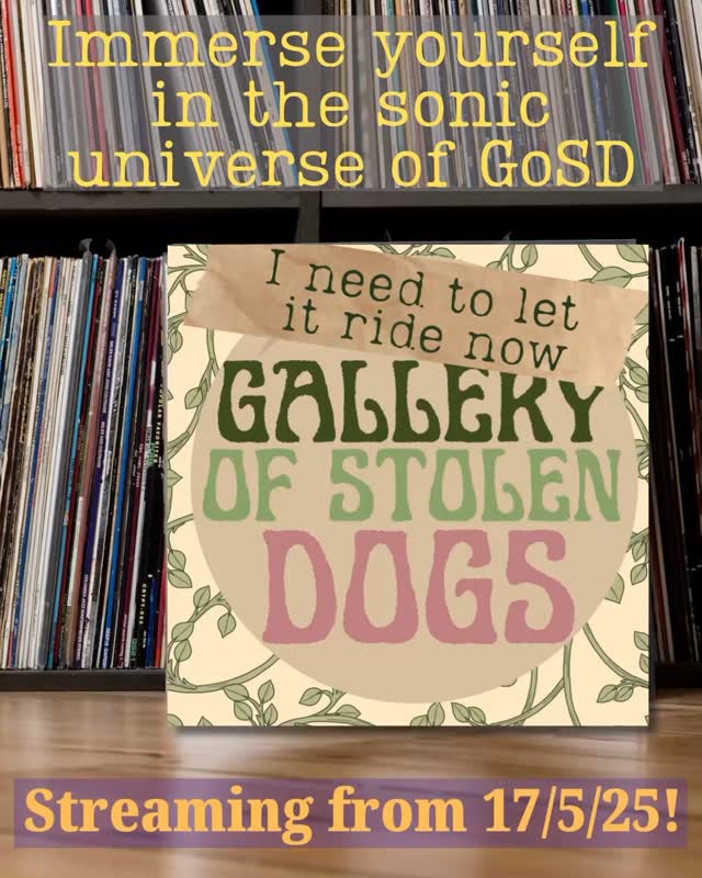 We can’t wait for you to hear our album. #galleryofstolendogs #altrock #neopsychedelicrock #newmusic