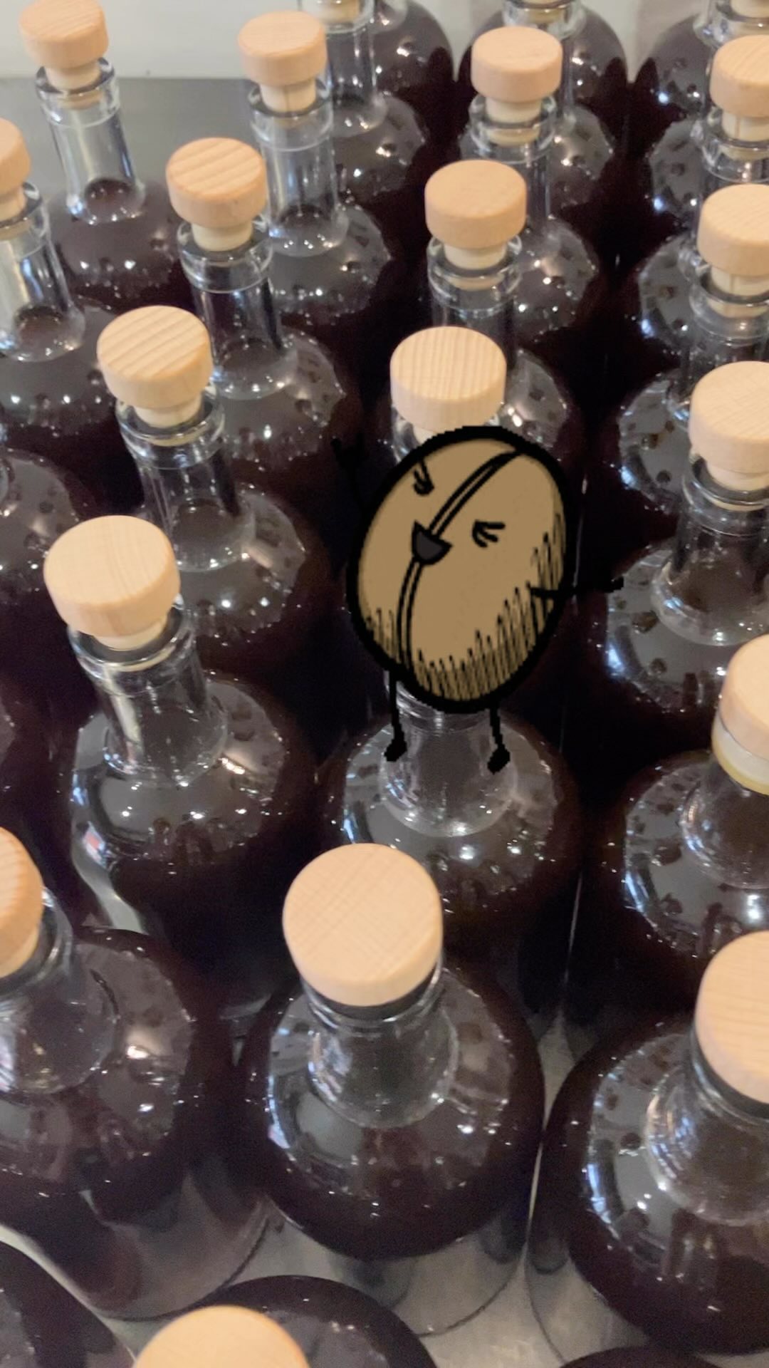 Bottled and ready to label 🤩
.
.
.
#coffee-liqueur #abitfancy #cellarbrations #klosescellarbrations #labarista #esspresomartini #nairnesouthaustralia